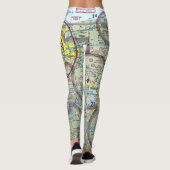 Leggings Rochester NY Aviation Map Verkoopprijs (Achterkant)