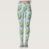 Leggings Rock Wen birds Nouvelle-Zélande (Devant)