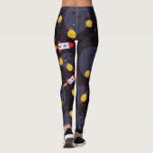 Leggings Rocket dans l'espace  (Dos)