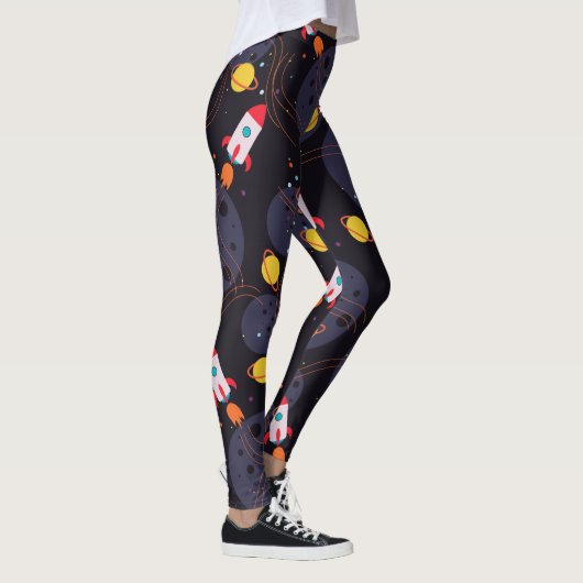 Leggings Rocket dans l'espace  (Droite)