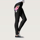 Leggings Rocket - Purple & PinkAbstract Pop Art. FLY! (Droite)