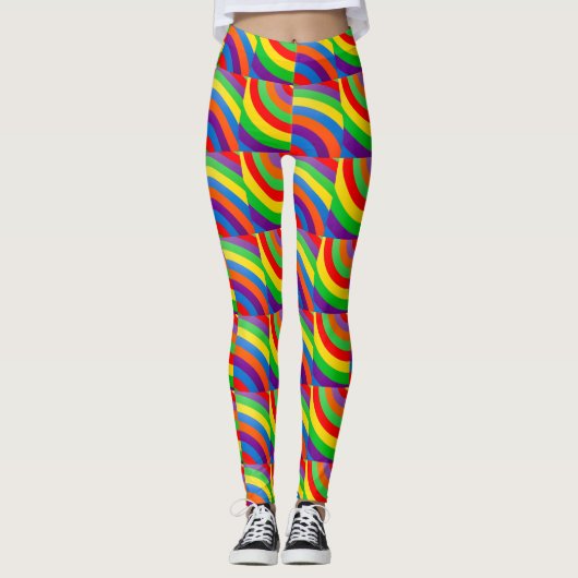 LEGGINGS ROCKING RAINBOW SOCK PETITS MOTIFS (Devant)