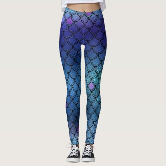 LEGGINGS ROCKING THE MERMAID LIFE (Devant)