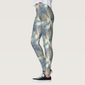 Leggings Rococo Rich Motif design avec Gold Relief (Gauche)