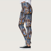 Leggings Roi Cavalier avec lumières de Noël (Gauche)