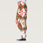 Leggings Roi des Coeurs Reine des Coeurs Jack des Coeurs (Gauche)