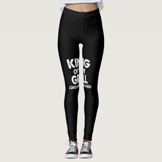 Leggings roi du grill vive le roi (Devant)