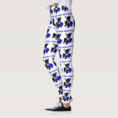 Leggings Roller Derby Heart (Gauche)