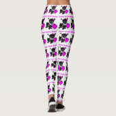 Leggings Roller Derby Heart (Rose) (Dos)