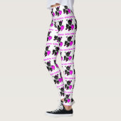 Leggings Roller Derby Heart (Rose) (Gauche)