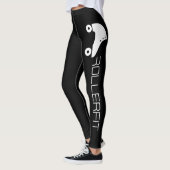 Leggings RollerFit - Légendes noires (Gauche)