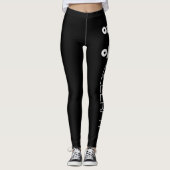 Leggings RollerFit - Légendes noires (Devant)