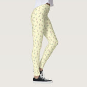 Leggings Rollerskate Pale Yellow Outline Motif de dessin (Droite)