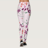Leggings Romance du printemps (Dos)