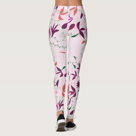 Leggings Romance du printemps (Dos)