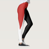 Leggings rood/wit/zwart (Rechts)