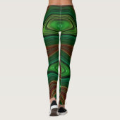 Leggings ~rood zwarte Kerstmis (Achterkant)