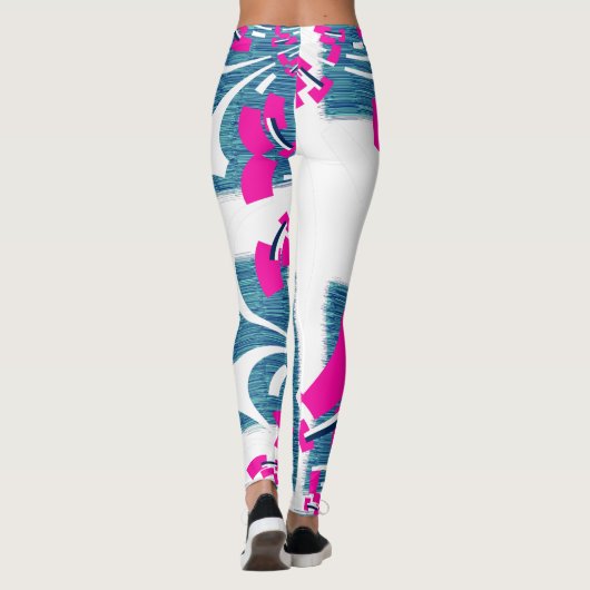Leggings rose (Dos)