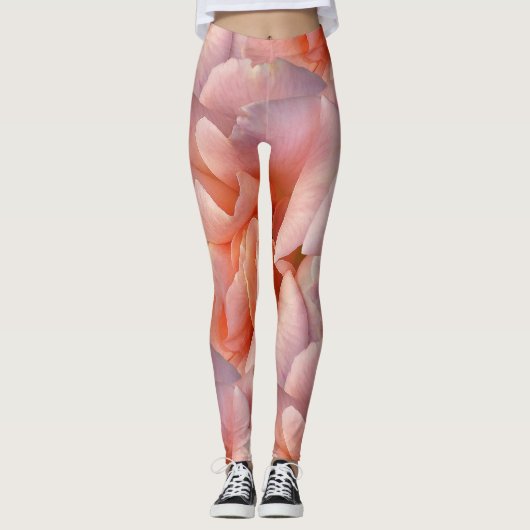 Leggings rose (Devant)