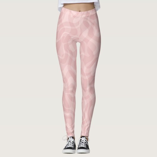 Leggings rose (Devant)