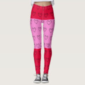 Leggings rose (Devant)