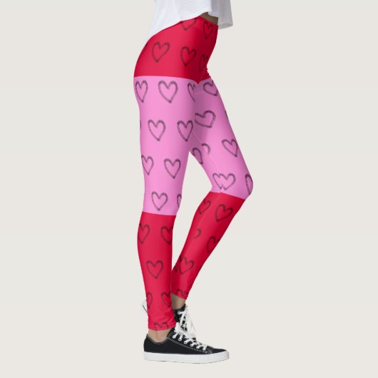 Leggings rose (Droite)
