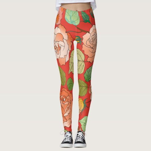 Leggings Rose 26 (Devant)