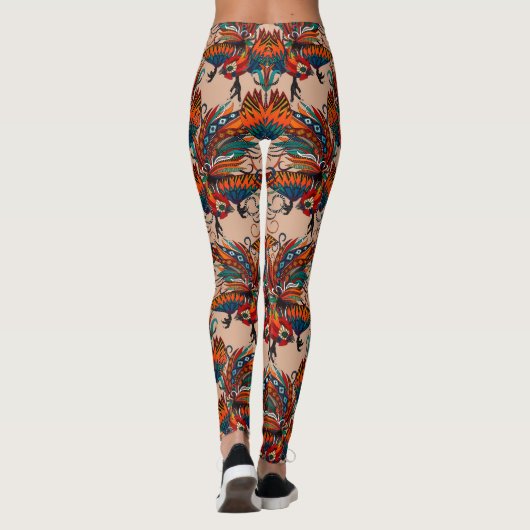 Leggings rose beige (Dos)