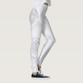 Leggings Rose blanche (Droite)