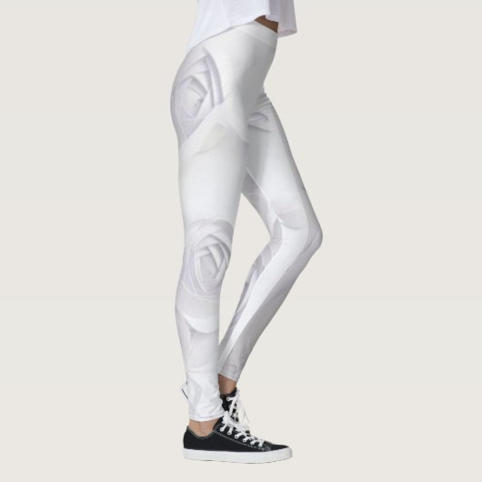 Leggings Rose blanche (Droite)