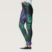 Leggings Rose bleu (Gauche)