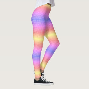 Leggings Rose Bleu violet Jaune Moderne Modèle élégant