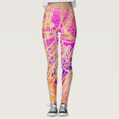 Leggings Rose Bohème Tripante (Devant)