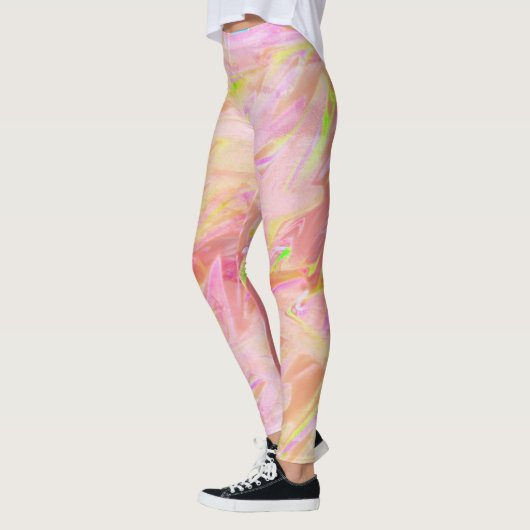 Leggings Rose chatouillé (Gauche)