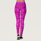 Leggings ~ Rose chaud (Dos)