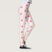 Leggings rose cocktail féminin (Droite)