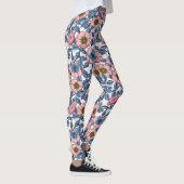 Leggings Rose de chien et papillons (Droite)