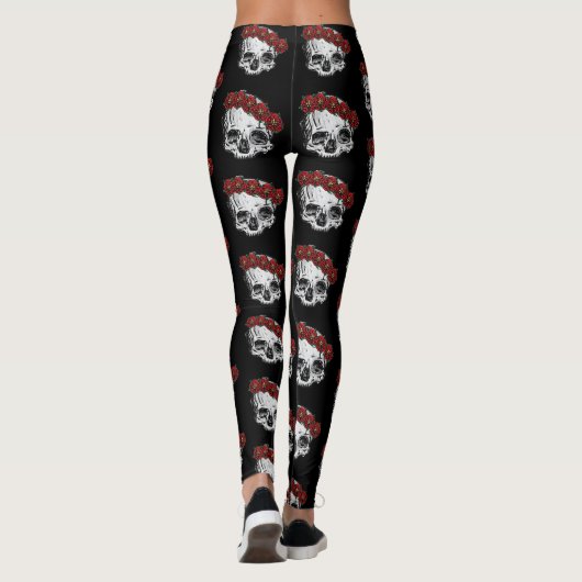 Leggings Rose de Meurtre (Dos)