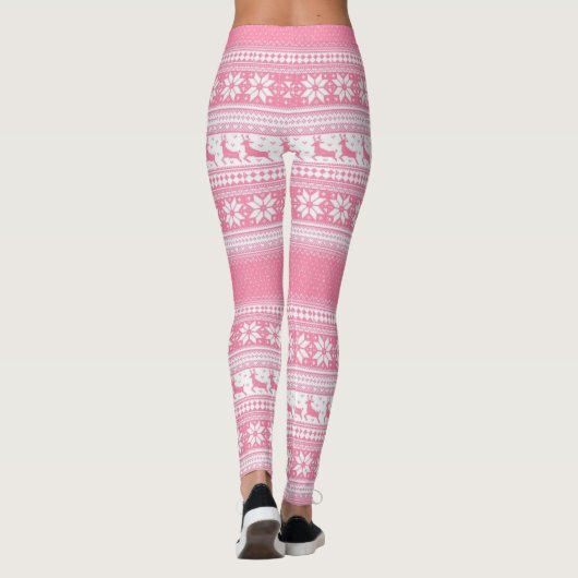 Leggings Rose de Noël (Dos)