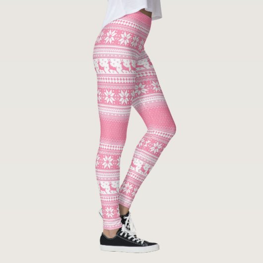 Leggings Rose de Noël (Droite)
