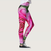 Leggings Rose de roses indien (Droite)