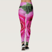 Leggings Rose de roses indien (Dos)