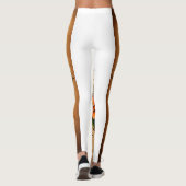 Leggings Rose de style tatouage boussole belle évocation es (Dos)