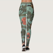 Leggings Rose d'Escalades & Petit Oiseau, William Morris (Dos)