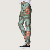 Leggings Rose d'Escalades & Petit Oiseau, William Morris (Gauche)