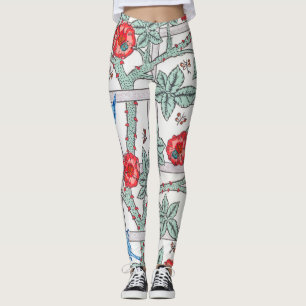 Leggings Rose d'Escalades & Petit Oiseau, William Morris
