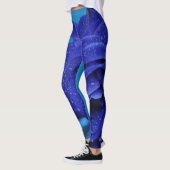 Leggings Rose Dewdrop bleu (Gauche)