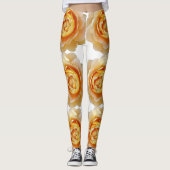 Leggings Rose d'or (Devant)