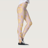 Leggings Rose d'or Poster de animal Cheetah (Droite)