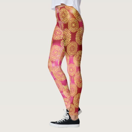 Leggings Rosé doré (Links)